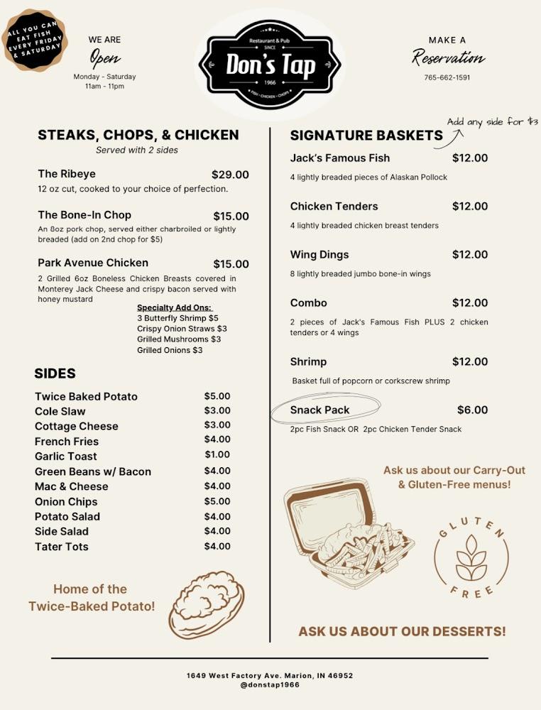 Don's Tap Battered Mushroom