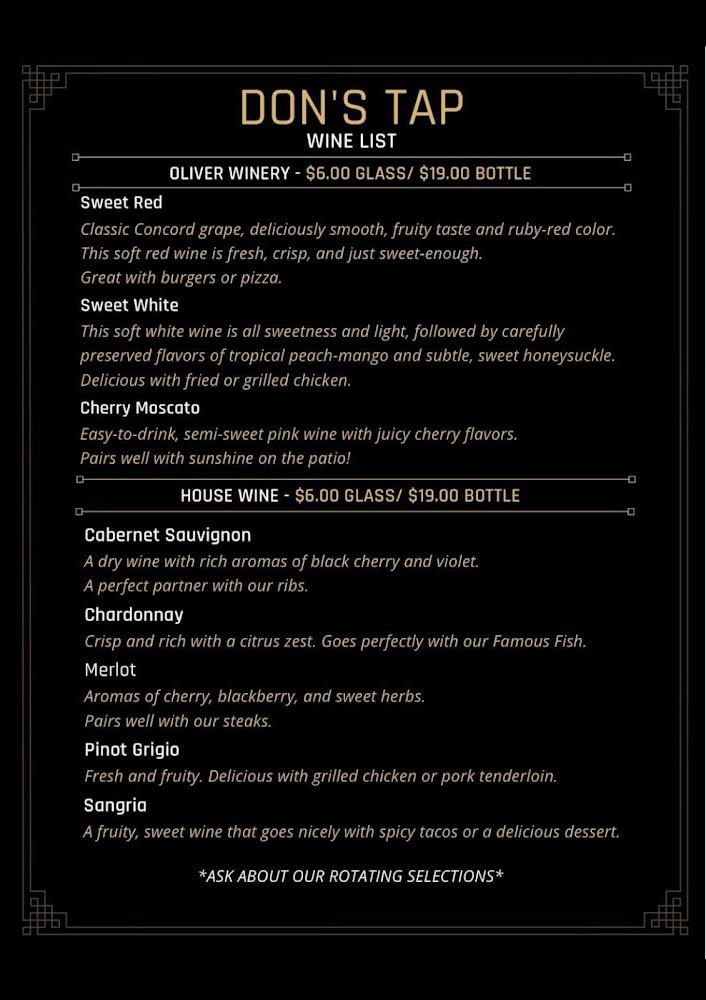 Don's Tap Menu image 3